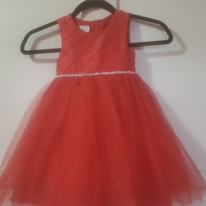 Marmellata Red & Silver dress